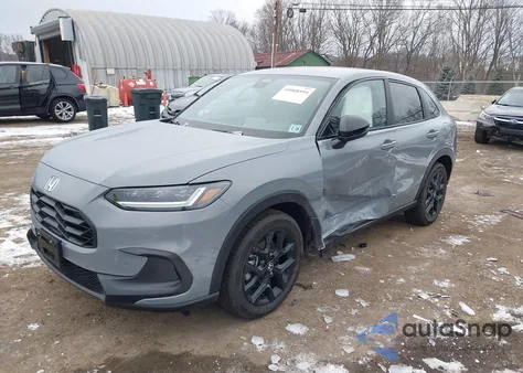 2025 Honda Hr-V Awd Sport from USA, damaged, VIN 3CZRZ2H56SM757780